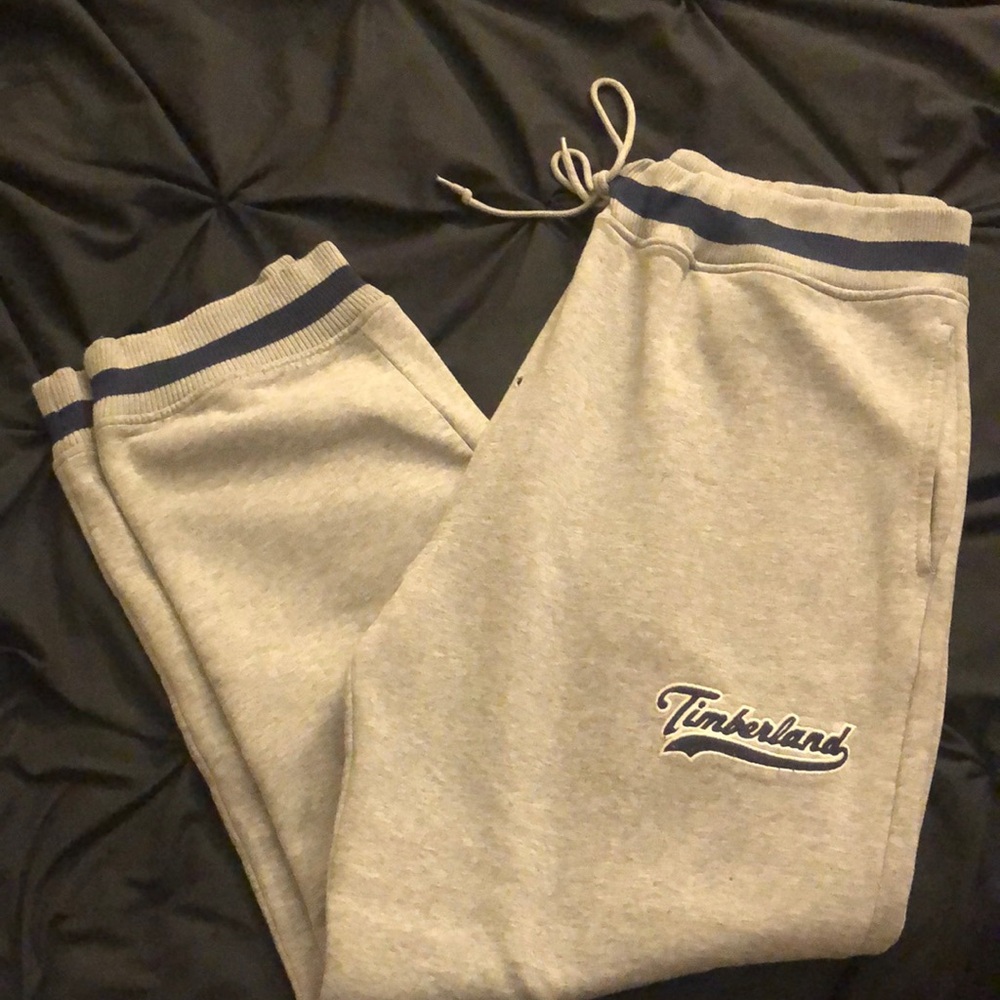 Men’s Timberland SweatPants , LG , Gray